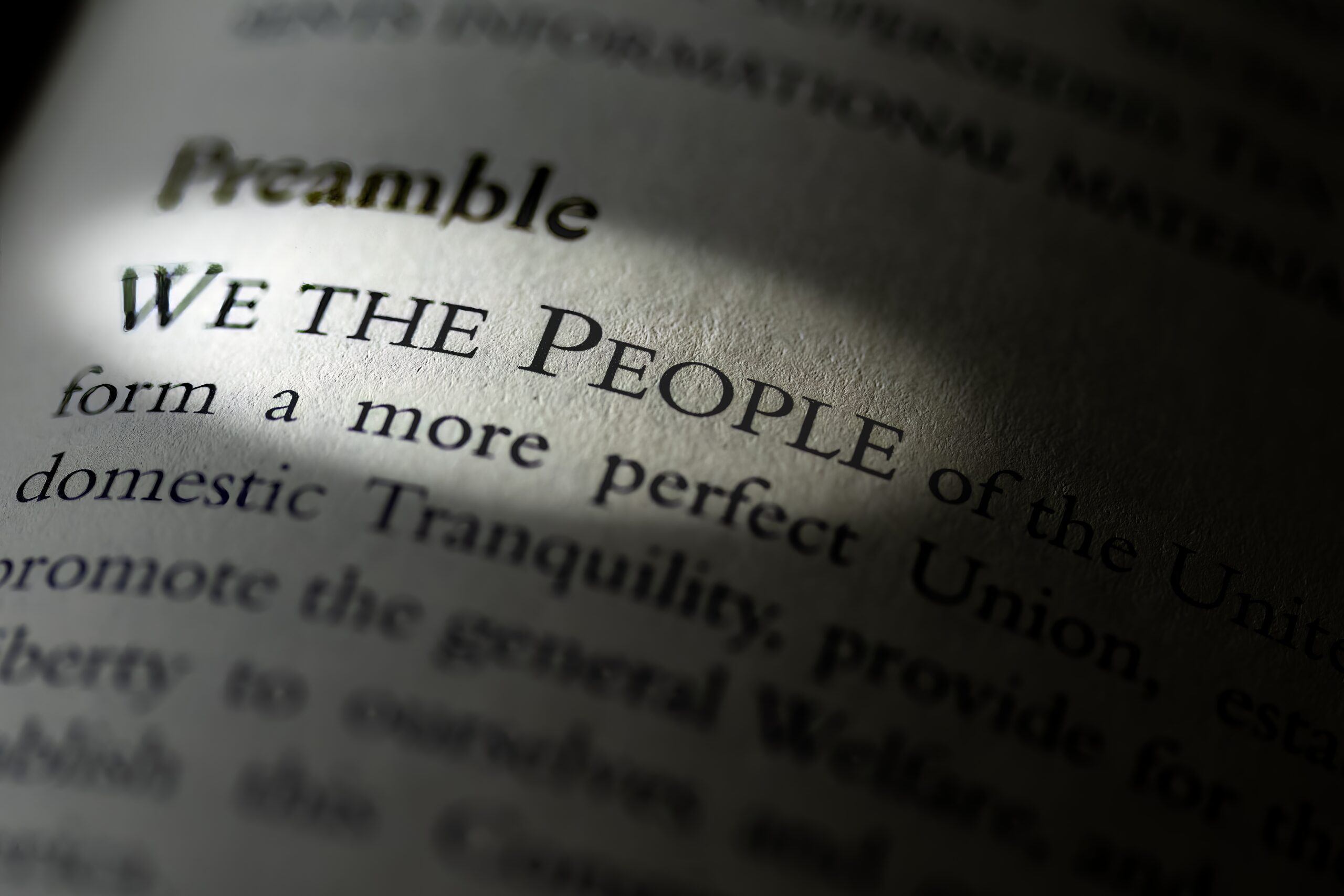 The Preamble of the United States Constitution